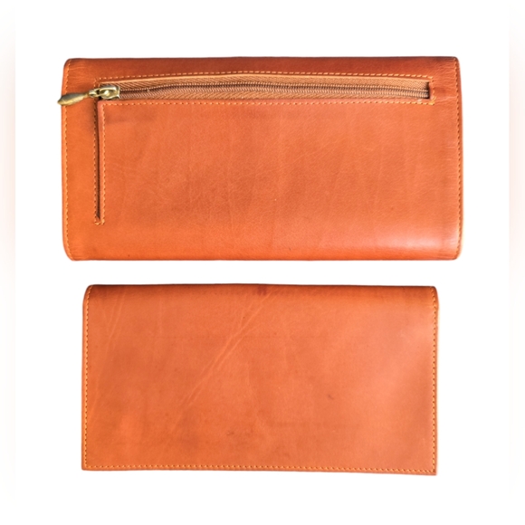 EUC Vintage Coach Combination Wallet Checkbook No. 4730 British Tan - Picture 3 of 16